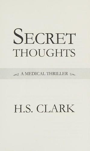 Cover of Secret Thoughts