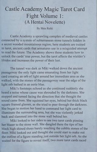 Cover of Castle Academy Magic Tarot Card Fight Vol. 1