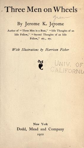 Cover of Three Men on the Bummel