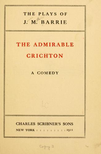 Cover of The Admirable Crichton
