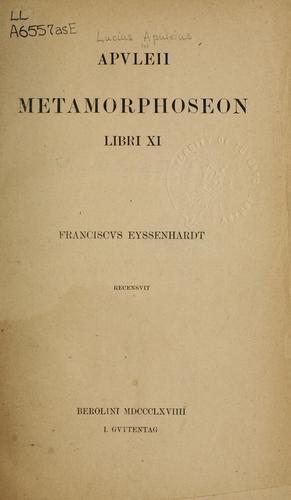 Cover of Metamorphoses