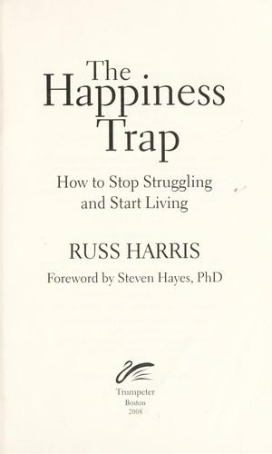 Cover of The Happiness Trap