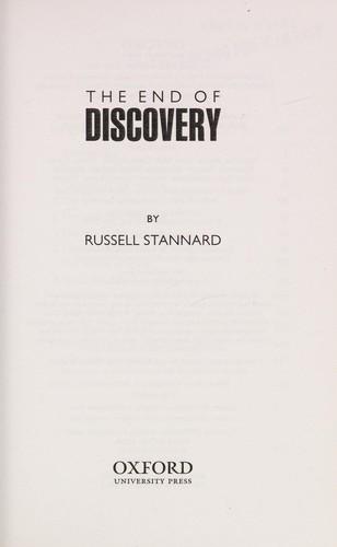The end of discovery
