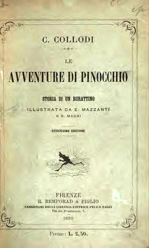 Cover of Le avventure di Pinocchio