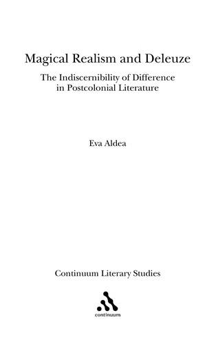 Magical realism and Deleuze